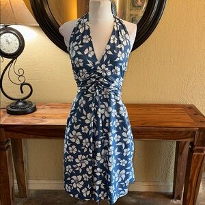 Hibiscus Halter Dress